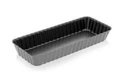 Moule à tarte rectangulaire De Buyer à fond amovible