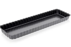 Moule à tarte rectangulaire De Buyer à fond amovible