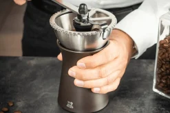 Moulin à café manuel Peugeot Kronos en inox / polymère noir 19cm