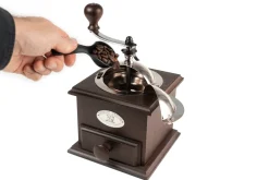 Moulin à café manuel Peugeot Nostalgie en hêtre chocolat 21cm