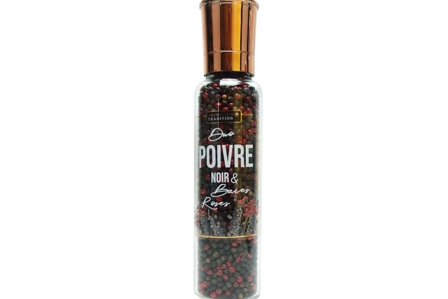 Moulin mélange 5 baies Savor&Sens - 165g