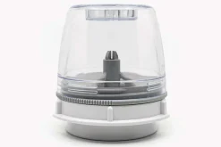 Moulin à épices électrique rechargeable Finamill PRO Plus inox + 2 capsules de broyage