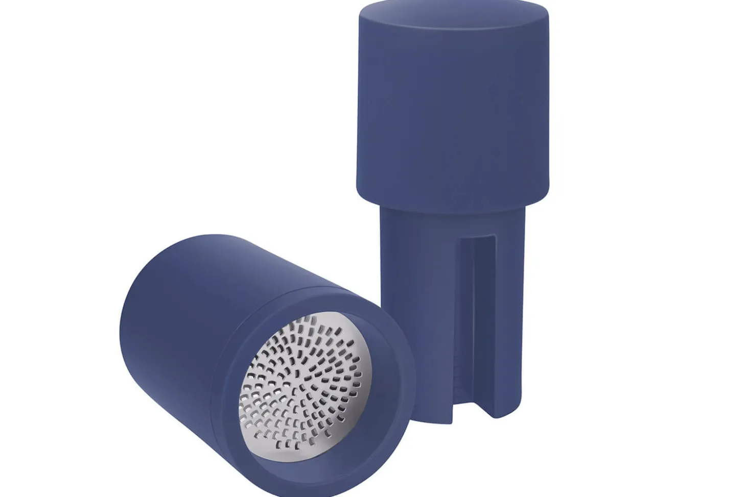Moulin à épices Microplane 2-en-1 Bleu Denim