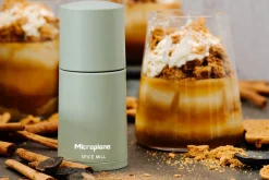Moulin à épices Microplane 2-en-1 Vert Sauge