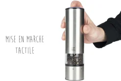 Moulin à poivre électrique Peugeot Elis Sense U'Select 20cm inox avec éclairage