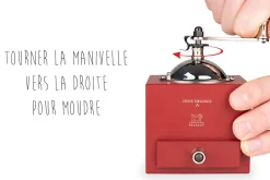Moulin à poivre à manivelle Peugeot Roellinger 13cm