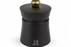 Moulin à poivre manuel Peugeot Baya en bois de hêtre chocolat 8cm