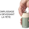 Moulin à poivre manuel Peugeot Boréal en bois Vert Fougère