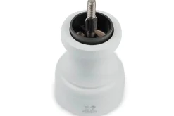 Moulin à poivre manuel Peugeot Bistro en bois de hêtre laqué gris perle 10cm