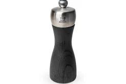 Moulin à poivre manuel Peugeot Fidji en bois de hêtre et inox collection graphite 15cm