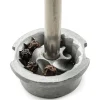 Moulin à poivre manuel Peugeot Bistro Nature Black en bois recyclé noir 10cm