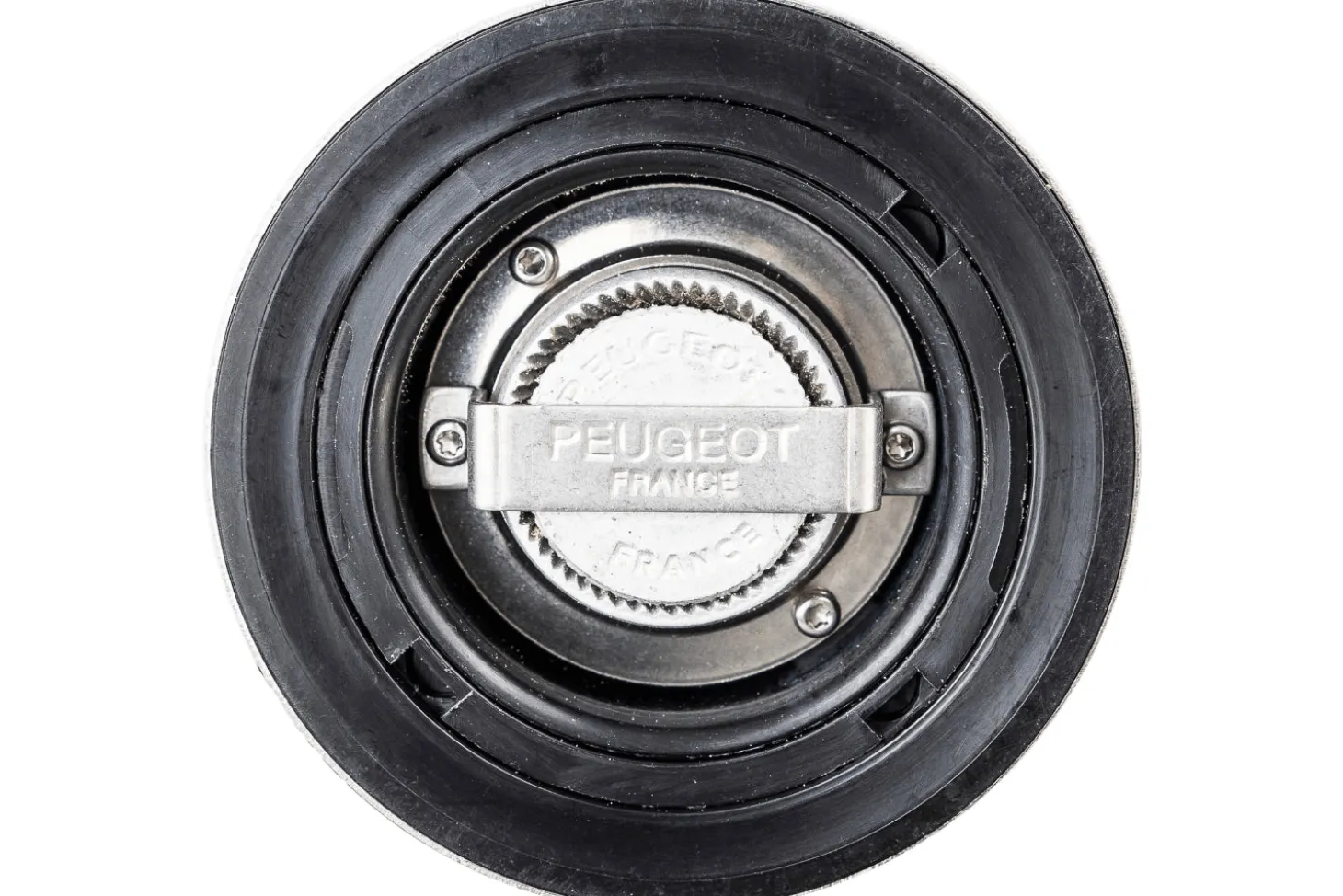Moulin à poivre manuel Peugeot Madras U'Select en bois d'olivier et inox