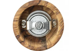 Moulin à poivre manuel Peugeot Fidji en bois d'olivier et inox