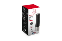 Moulin à poivre manuel Peugeot Madras U'Select en bois de hêtre et inox chocolat