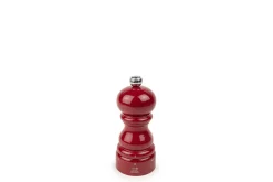 Moulin à poivre manuel Peugeot Paris U'Select en bois laqué rouge