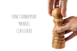 Moulin à poivre manuel Peugeot Paris Specials bois d'olivier