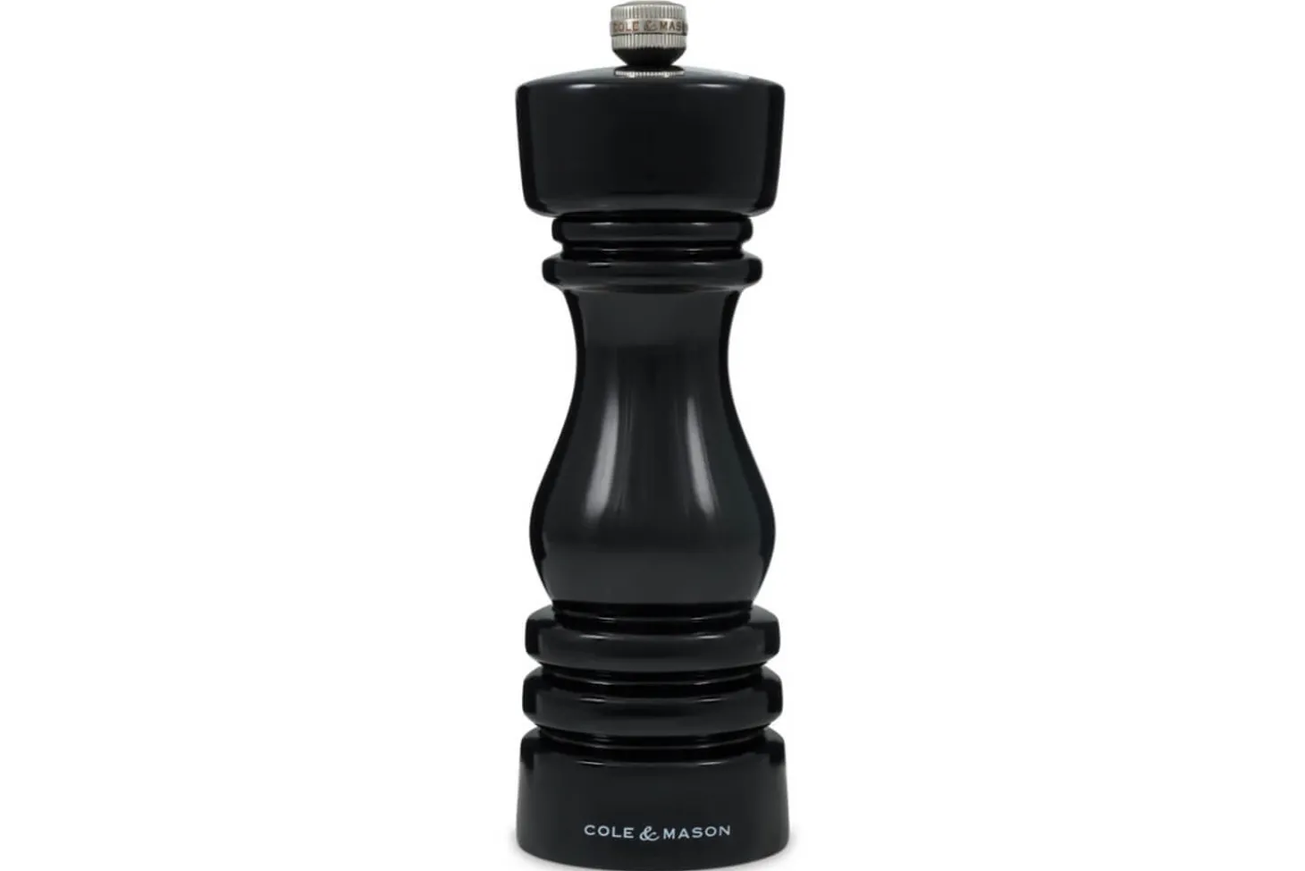 Moulin à sel Cole & Mason London noir gloss 18cm