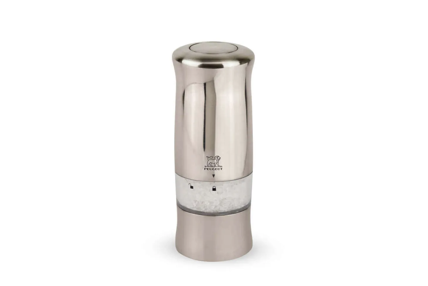 Moulin à sel électrique Peugeot Zeli en ABS avec éclairage 14cm