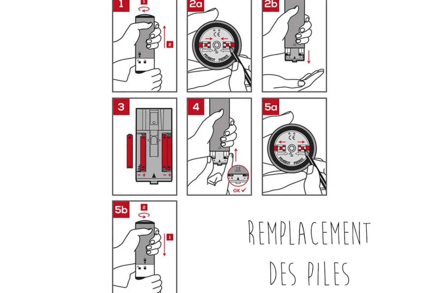 Moulin à sel électrique Peugeot Elis Sense U'Select 20cm en inox avec éclairage