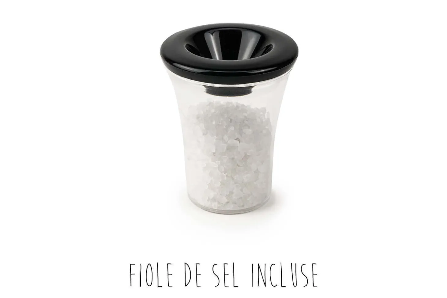 Moulin à sel électrique Peugeot Elis Sense U'Select 20cm en inox avec éclairage