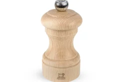 Moulin à sel manuel Peugeot Bistro 10cm en bois naturel
