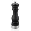 Moulin à sel ou poivre Gefu Flavio en acier inox et polymère noir 21cm
