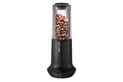 Moulin à sel ou à poivre Gefu X-PLOSION taille M noir en inox