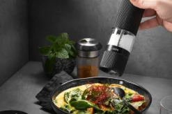 Moulin à sel ou à poivre électrique Gefu Spezia avec piles incluses