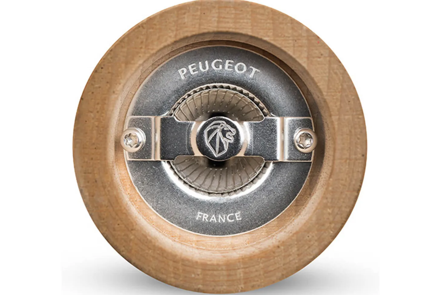 Moulin à sel sec manuel Peugeot Paris Antique en bois de hêtre patiné