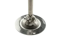 Moulin à sel sec manuel Peugeot Bistro en bois de hêtre blanc mat 10cm