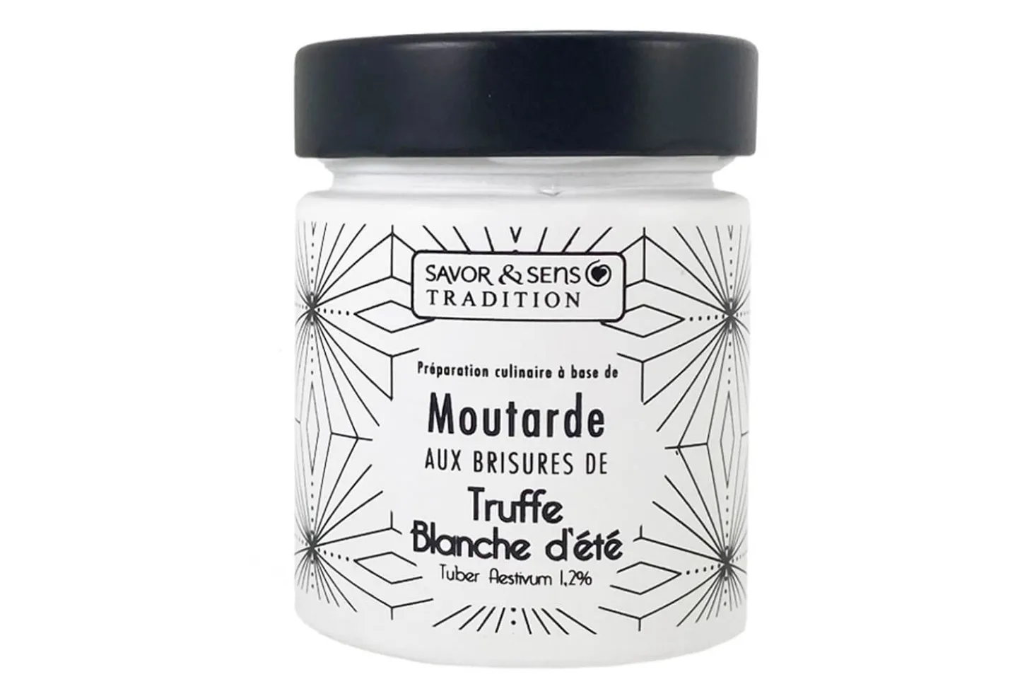 Moutarde Savor&Sens Color Block aux brisures de truffe blanche - 130g