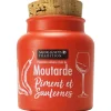Moutarde traditionnelle Savor&Sens au Piment d'Espelette et Sauternes - 110g