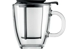 Mug à thé Bodum Yo-Yo Set 35cl en verre avec filtre