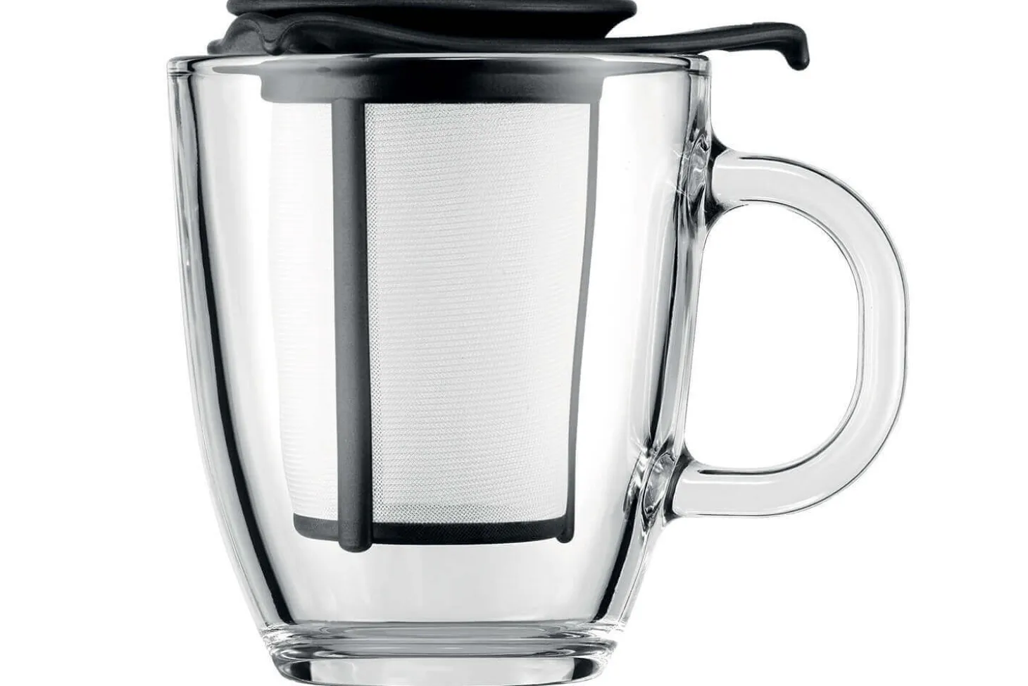 Mug à thé Bodum Yo-Yo Set 35cl en verre avec filtre