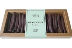 Orangettes Pécou au choclat noir - 150g