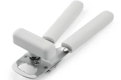 Ouvre-boîte Kitchen Aid en acier inoxydable blanc porcelaine