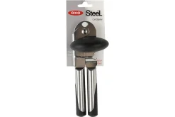 Ouvre-boîte manuel OXO Steel en acier inoxydable et santoprène