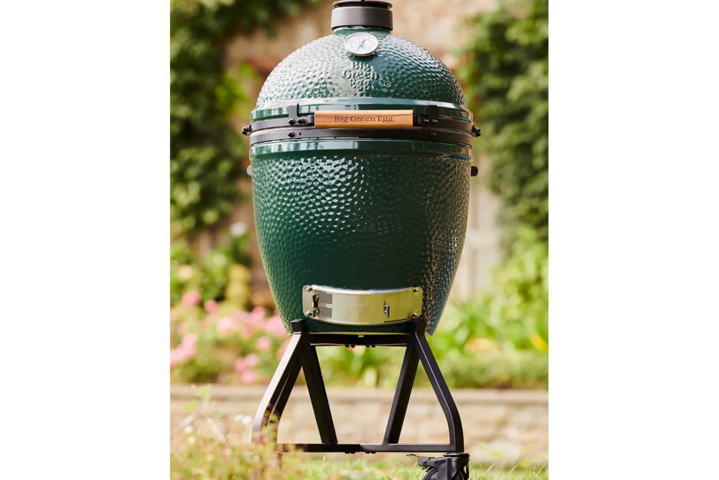 Pack Big Green Egg Large barbecue + convEGGtor + chariot à roulettes