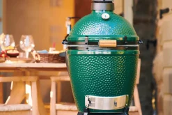 Pack Big Green Egg Medium barbecue + convEGGtor + chariot à roulettes