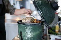 Pack Big Green Egg MiniMax barbecue + convEGGtor + berceau surélévateur
