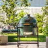 Pack Big Green Egg 2XL barbecue + convEGGtor + table modulaire + 4 roulettes