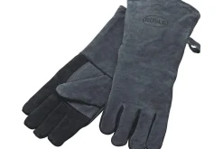 Paire de gants Rösle en cuir pour le barbecue - Taille unique XL