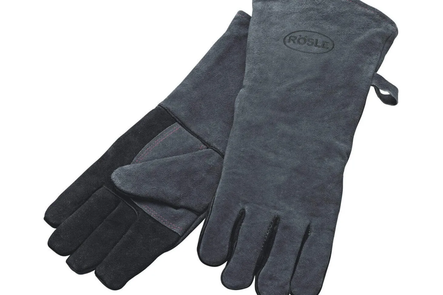Paire de gants Rösle en cuir pour le barbecue - Taille unique XL