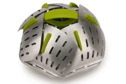 Panier vapeur pliable et anti-rayures Joseph Joseph Bloom Steel vert et inox