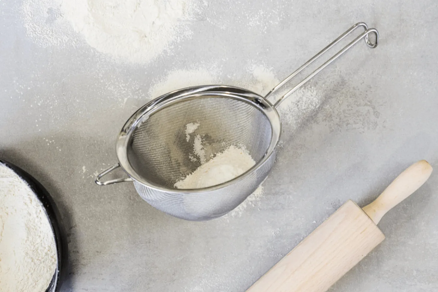 Passoire chinois KitchenCraft à mailles fines en acier inoxydable 18cm