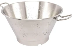 Passoire professionnelle MATFER acier inox 45cm avec anses