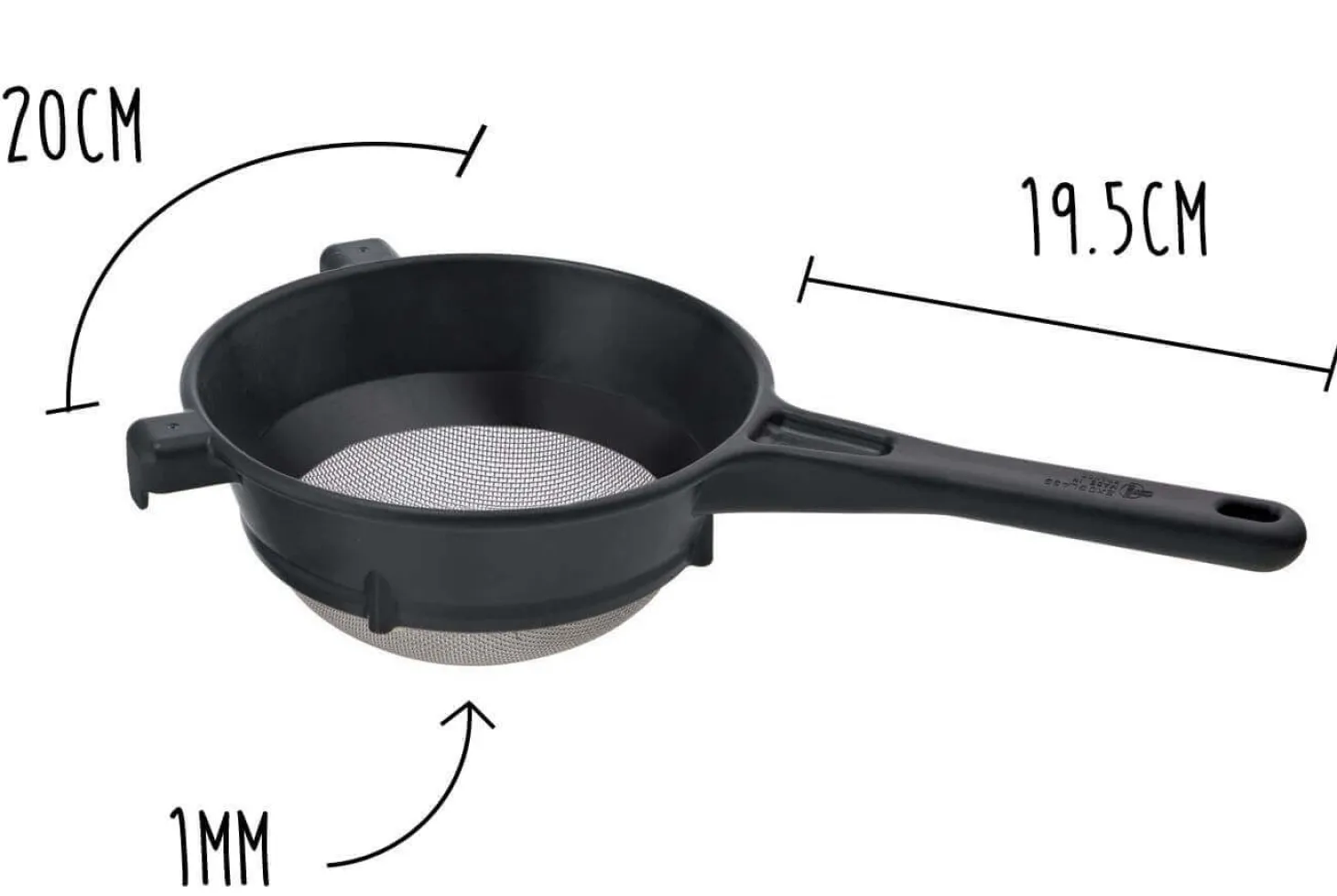 Passoire tamis professionnel Matfer Exoglass® maille acier inox 1mm