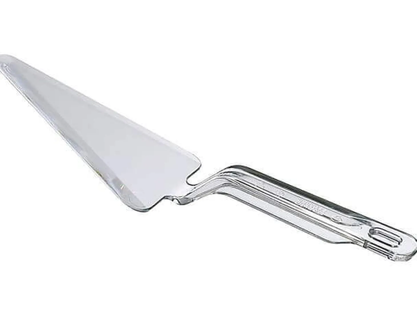 Pelle à tarte transparente en polycarbonate 28.5cm