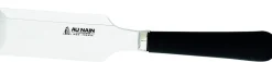 Pelle à terrine Au Nain lame large acier inox 12cm manche PP noir