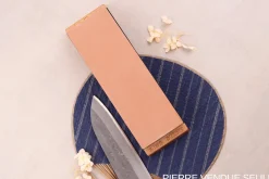 Pierre à aiguiser japonaise King Home Stone double face grains 1000/6000 avec support